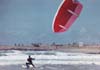 1986, Bruno fait une dmonstration pendant la World Cup de Funboard  la Torche 